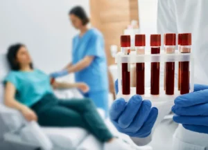 prueba de embarazo de sangre