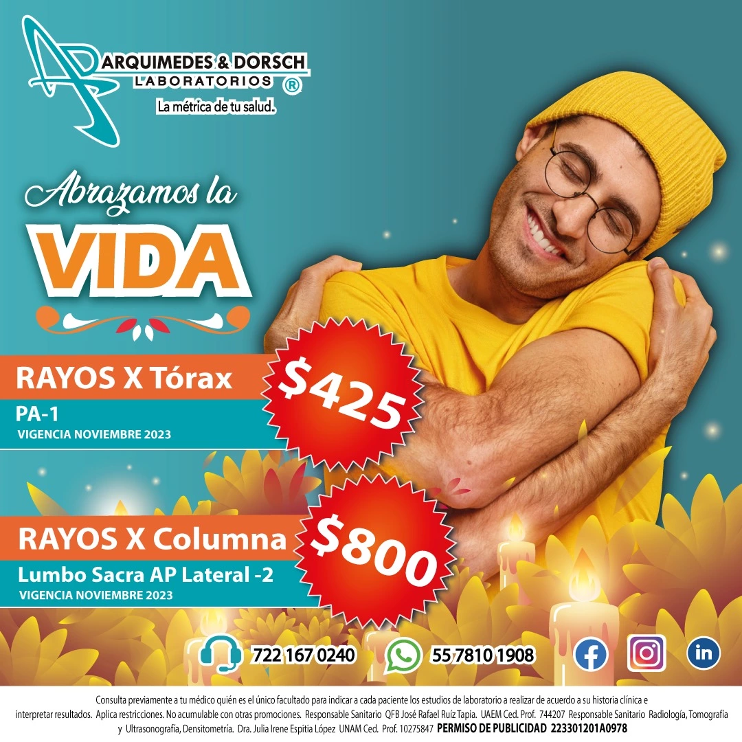 Promoción Nov Laboratorio Arquimedes