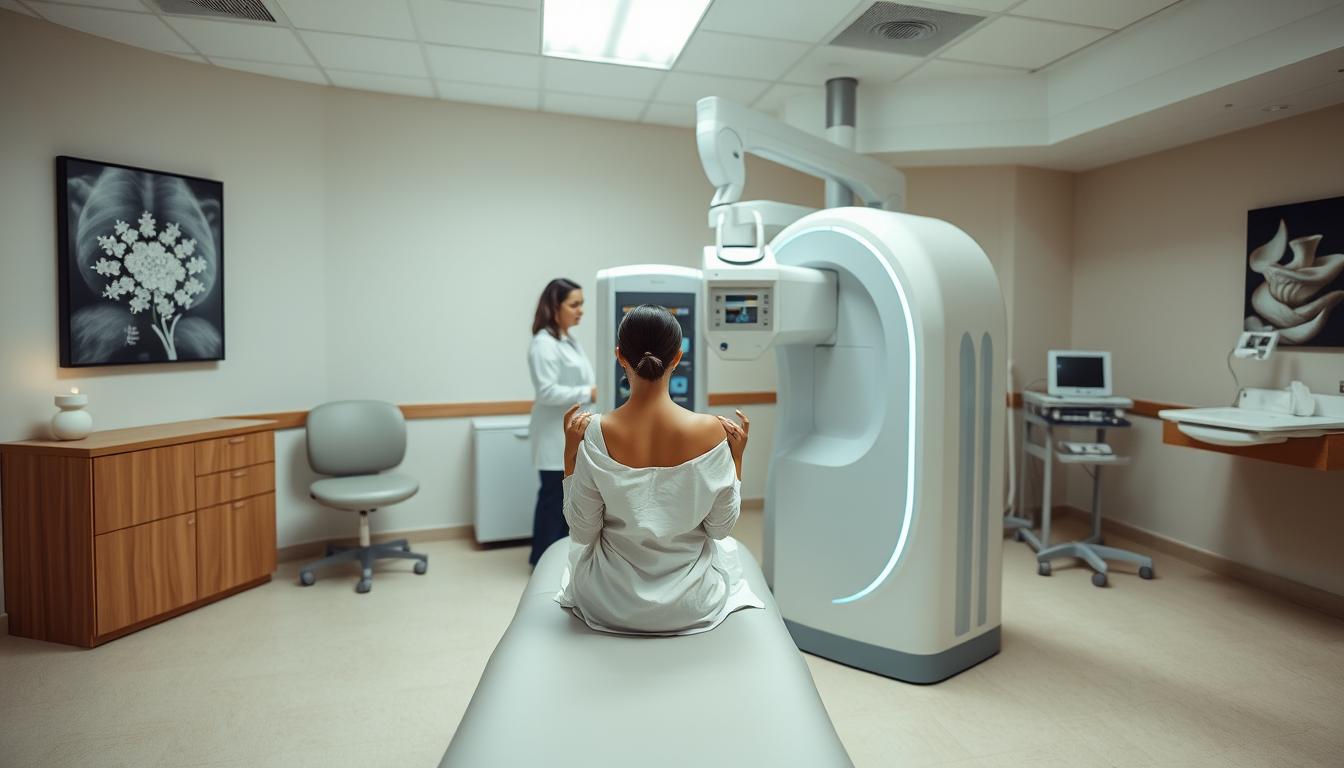 Preparativos para mastografía